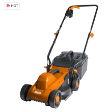 Electric Lawn Mower 1200W 32cm Cutting Width, 3 Height Settings, 30L Grass Box