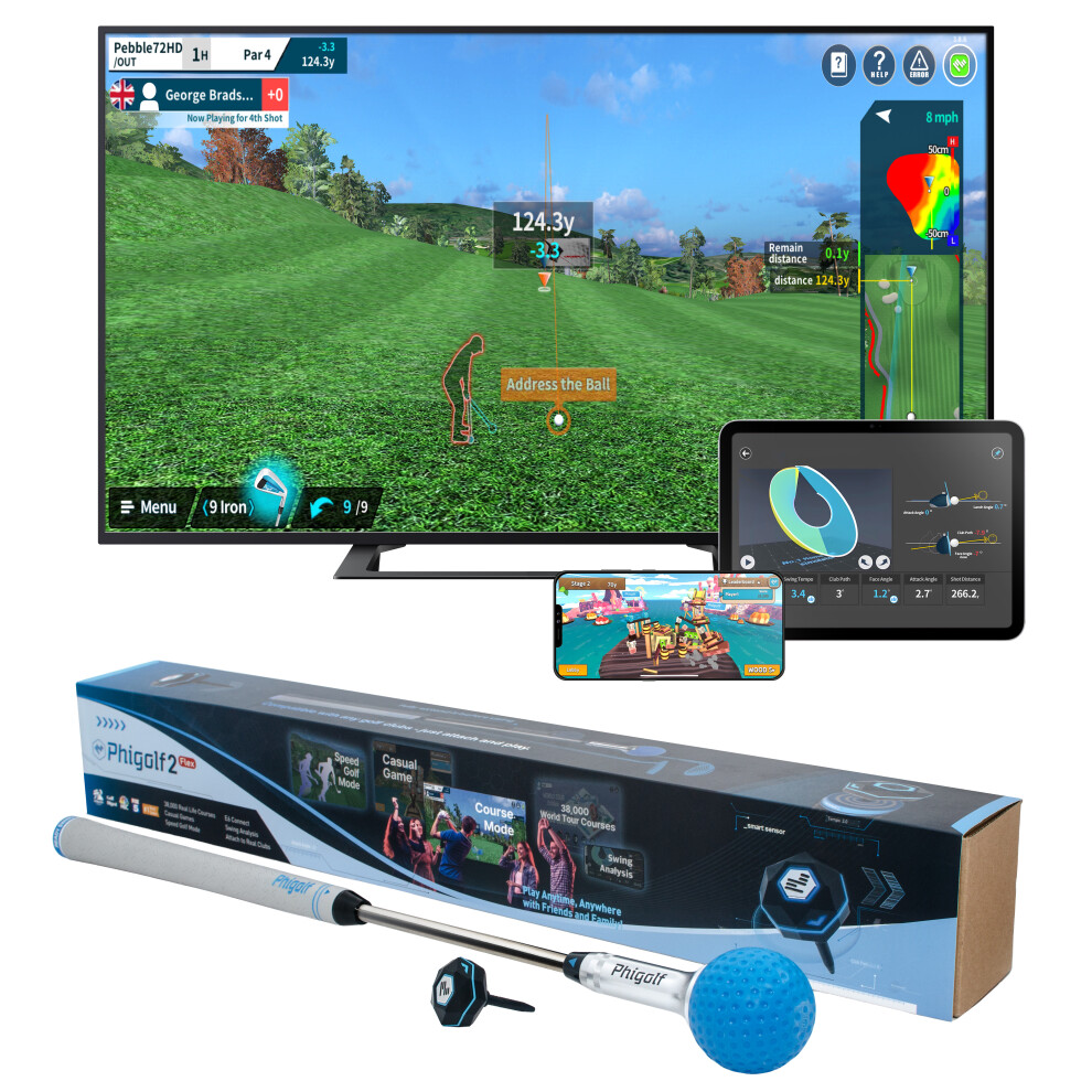 Photos - Golf Phigolf Flex Mobile & Home Smart  Simulator