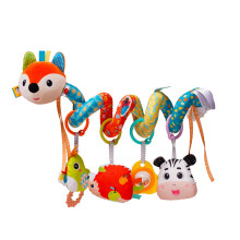 Cartoon Animal Theme Bed Mobile Crib Car Seat Rattle Toy For-F