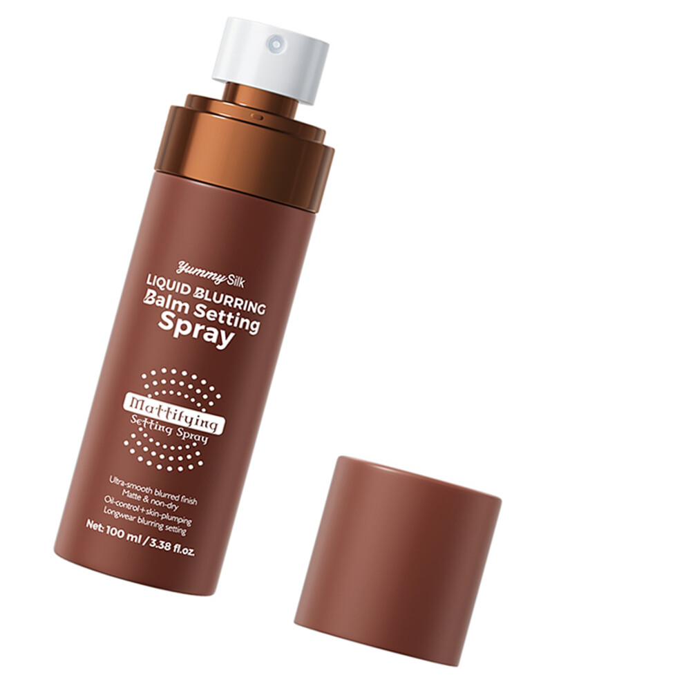 Matte Finish Makeup Fixer Setting Sprayer Prevents Transfer And