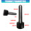 Magnetic Weight Stack Pin Replacement Gym Weights Loading Pin 3