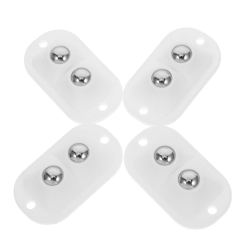 4Pcs Heavy Duty Swivel Caster Wheels For Furniture Cabinets And Appliances No Drill Installation 9330225484486