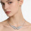 Stylish Angel Wing Charm Necklace Sturdy Alloy Statement 7