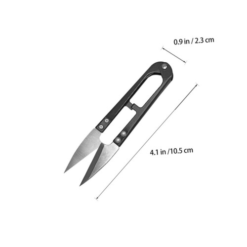 10pcs U Shape Embroidery Scissors Thread Snips for Sewing, Crafting and Needlework 1