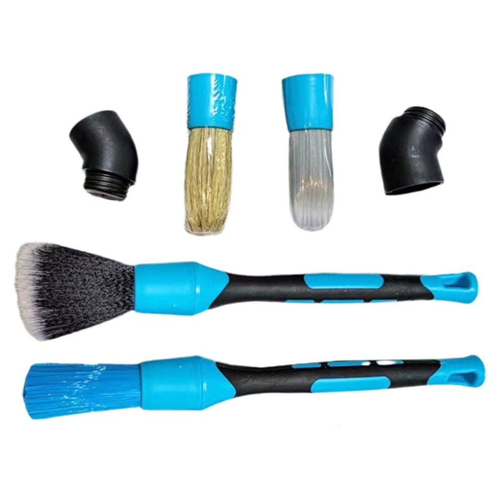 Car Detailing Brush Set With Ergonomic Design For Interior And Wheel Hub Cleaning 9351714630054