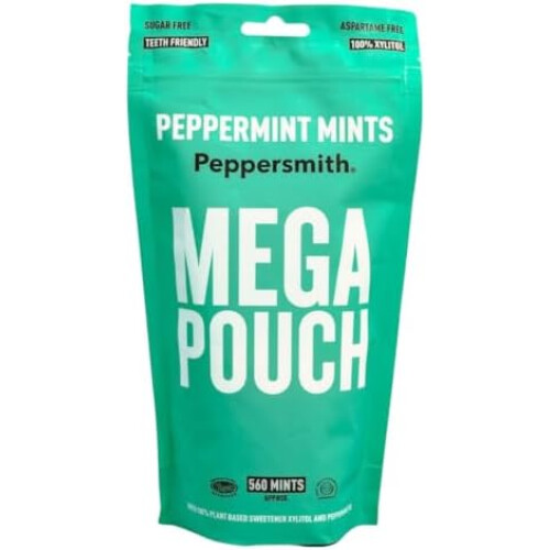 Peppersmith Sugar Free Peppermint Mints 560 Pack (48 chars)
