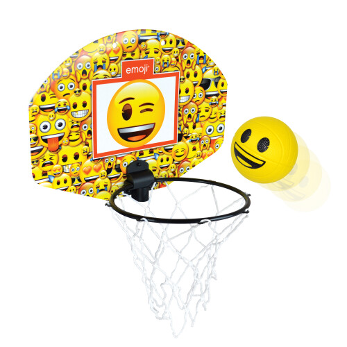 Emoji Emoji Mini Basketball & Hoop Set 1