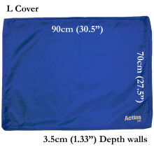 Actiaspet Large Waterproof Dog Bed Cover in Blue