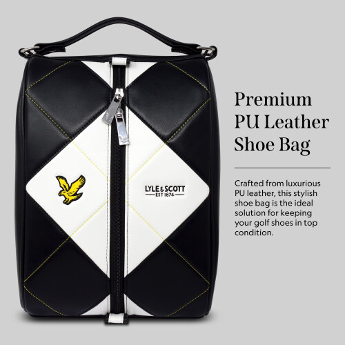 Lyle & Scott Argyle Golf Shoe Bag 1