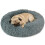 Actiaspet Medium Dog Bed Fluffy Donut Cushion in Grey 2