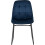 Seconique Marlow & Lukas Dining Set X4 Chairs  Blue Velvet 9