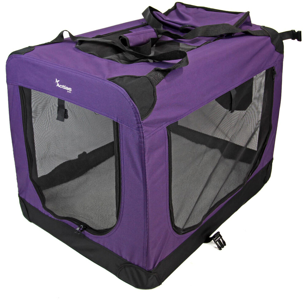 Actiaspet Fabric Pet Carrier X-Large Purple