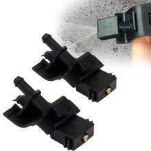 2Pcs Front Windshield Washer Nozzle for Toyota RAV4 20052012, Even Spray Coverage, Quick Easy Installation
