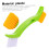2Pcs Tile Grout Cleaning Brush Set with Ergonomic Handle Grip for Kitchen and Window Tracks 4
