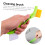 2Pcs Tile Grout Cleaning Brush Set with Ergonomic Handle Grip for Kitchen and Window Tracks 5