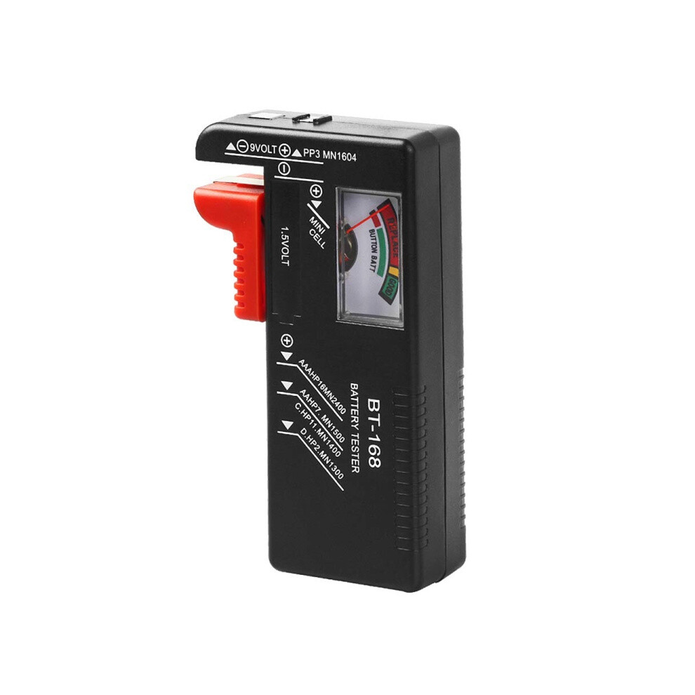 Universal Battery Tester For 1.5V Aaa, Aa And 9V 6F22 Batteries 6083684909221