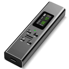 Nuklearstrahlungsdetektor, Geigerzähler, Nuklearkontaminationstester für Meeresfrüchte, Personendosimeter aus Marmor (Silber)