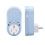 BHT12-C Socket-Type LCD Thermostat, without WiFi, European Standard (Blue) 2