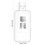 KWS-MX18 10 σε 1 USB DC Tester Ρεύμα 4-30V Τάση Χρονόμετρο Αμπερόμετρο Ψηφιακό Μετρητή (Μαύρο) 4