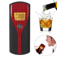 W637 Digitaalinen Alkometri Helppokäyttöinen Alkometri Alkoholimittari Analysaattori Ilmaisin LCD-näytöllä