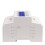 SINOTIMER Three-Phase Backlight Display Rail Type Electricity Meter 5-100A 400V(DDS024 White Shell) 5