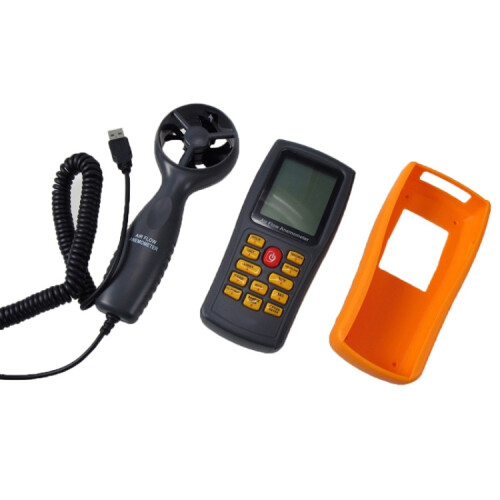 BENETECH GM8902 2.6 Inch LCD Screen Digital Wind Speed Meter Anemometer(Yellow) 2