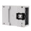 SINOTIMER Three-Phase Backlight Display Rail Type Electricity Meter 5-100A 400V(DDS024 White Shell) 6