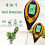 4 In 1 Soil Detector Electronic Soil PH Tester(Single Machine) 4