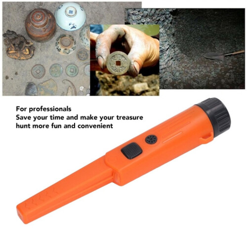 Mini Waterproof Handheld Metal Positioning Rod Detector(Orange) 2