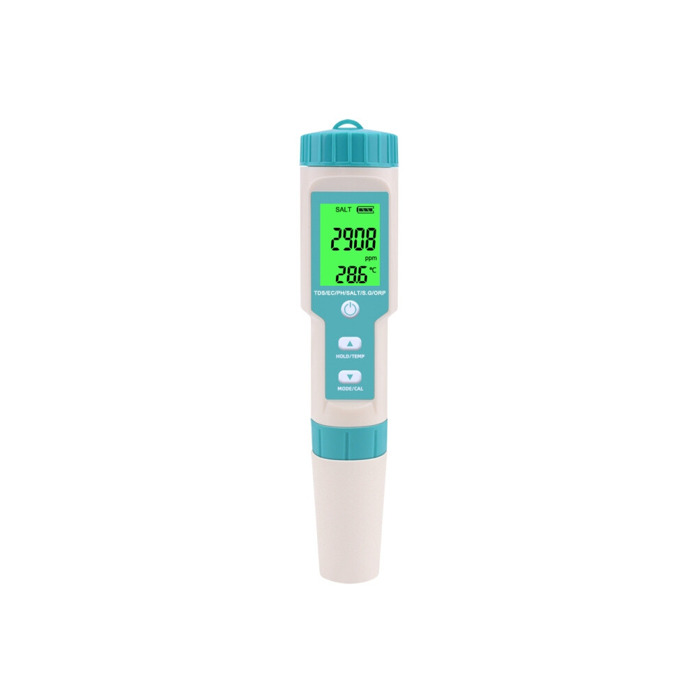 C-600A 7 In 1 Temperature/Salinity/Ph/Tds/Ec/Orp/Sg Monitoring Pen(Without Battery And Powder) 6083684911156