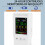 9 In 1 Air Quality Detector Handheld High Precision Formaldehyde Detector(White) 5
