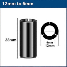 (12mm to 6mm) Xcan Router Bit Adapter Collet 6 6.35 8 10 12 12.7mm Cnc Milling Cutter Precision Chuck End Mill Adapter Machine Tool Holder