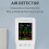 9 In 1 Air Quality Detector Handheld High Precision Formaldehyde Detector(White) 7