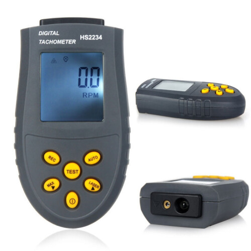 HS2234 Non-contact Laser Tachometer Digital Display Motor Tachometer 1