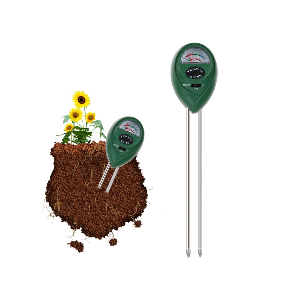 Rz103 Mini Soil Ph Moisture Humidity Measuring Ph Meter Soil Moisture Monitor Hygrometer Gardening Plant Farming Moisture Tester 6083684911309