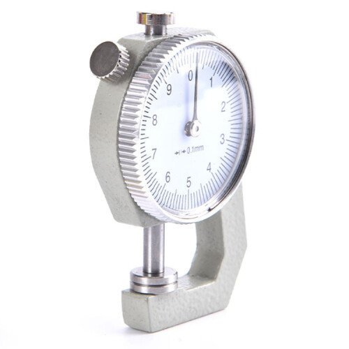 0-10mm Dial Thickness Gauge Leather Paper Thickness Meter Tester, Model: Pointed Head 2