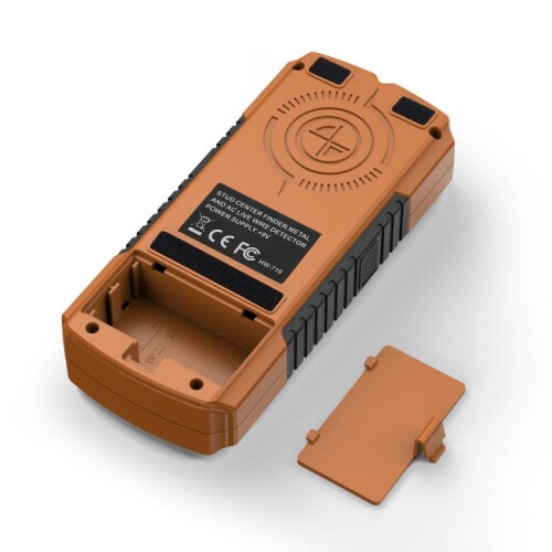 HW-710 Ανιχνευτής Τοίχου 5 σε 1 - Ανιχνευτής Μεταλλικών Καρφιών (Κίτρινο) 2