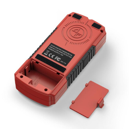 HW-710 Ανιχνευτής Τοίχου 5 σε 1 - Ανιχνευτής Μεταλλικών Καρφιών (Ασημί) 2