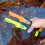 HS-10 Metal detector portatile impermeabile con display (verde fluorescente) 7