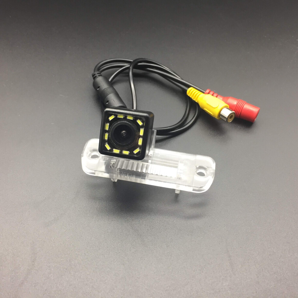 Car Rear View Camera For Mercedes Benz Ml250 Ml300 Ml350 Ml450 Ml63 Amg, Hd 170 Wide Waterproof Reverse Parking Camera With 12 Led Night Vision 9351714631105