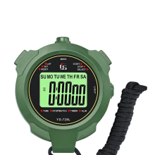 Stopwatch, professionele stopwatch met 2 geheugenplaatsen, mute-functie en verlichting voor sport g20242998951