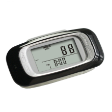 Podomètre de marche, podomètre 3D avec clip et dragonne, compteur de pas simple | Mémoire de 7 jours, distance parcourue en miles/km, c
