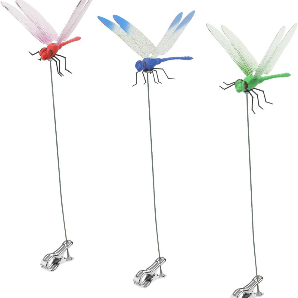 (Set Of 3)Dragonfly Wingman Clip-On Natural Organic Concept Deer And Horse Fly Deterrent,100% New 6485316843710
