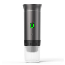 Draadloze, elektrische, draagbare espressomachine, koffiemaker voor op de camping, capsulekoffie, koffiepoeder, reiskoffie