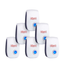 Confezione da 6 repellenti per insetti e roditori a ultrasuoni, repellente elettronico per interni, efficace contro zanzare, scarafaggi