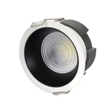 3 Inch Rotatable LED Recessed Ceiling Light, CCT Switchable Eyeball Downlight with Aluminum Housing