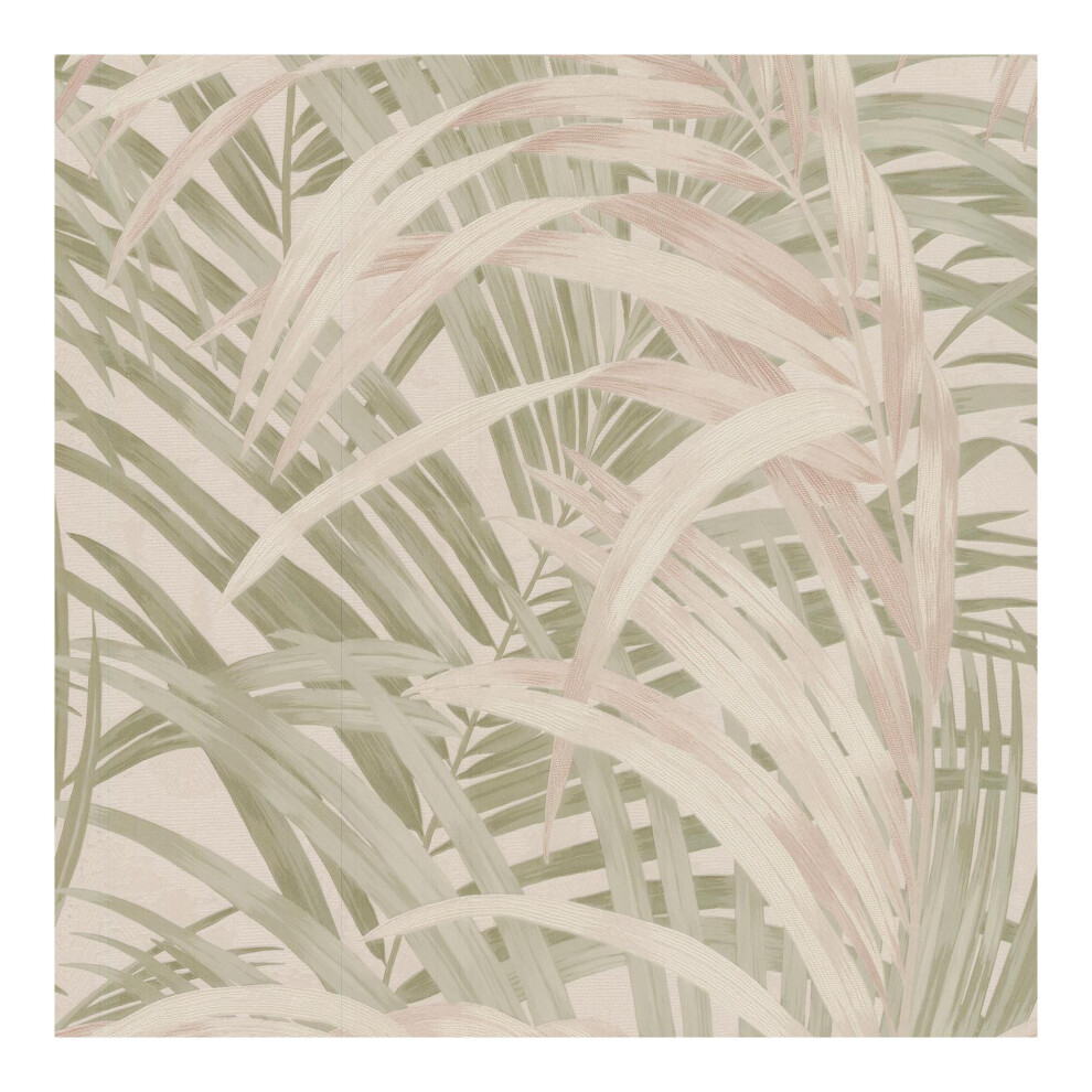 Boutique Congo Sage & Rose Wallpaper 5011583893038
