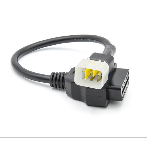 OBD to 6 pin Compatible with DELPHI Motorcycle 6  Delphi automotive adapter cables 2