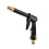 1PC High Durable Plastic Car Wash Brush Durable Vigorous Black 1