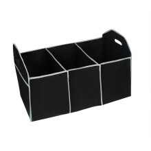1pc Car Trunk Organizer Portable Foldable Waterproof Auto Storage Bag Cargo Trunk Groceries Organizer Car Accessories Universal